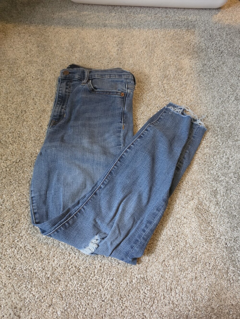 Gap High Rise Skinny Jeans